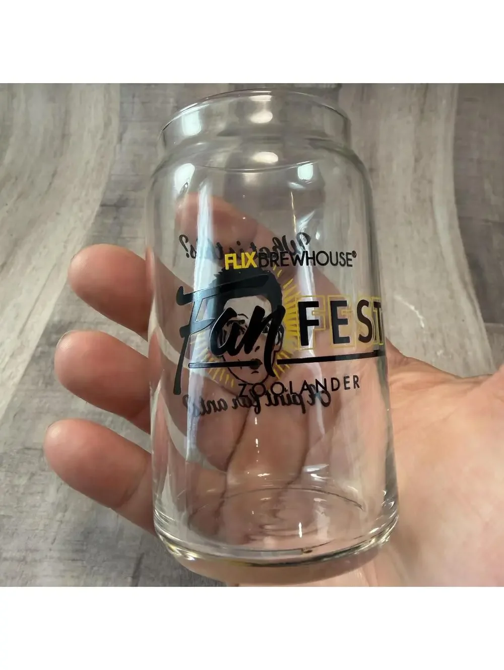 Flix Brewhouse Zoolander Movie 3.5 oz Mini Glass -What Is This? A Pint For Ants?